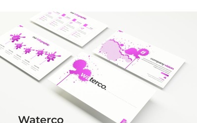 Modèle Waterco PowerPoint