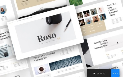Roso - Kreatív - Keynote sablon