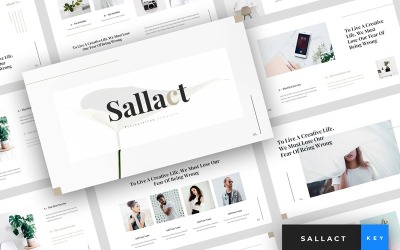 Sallact - Creative - основний шаблон