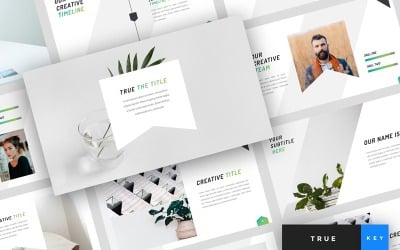 True - Minimal - Keynote template