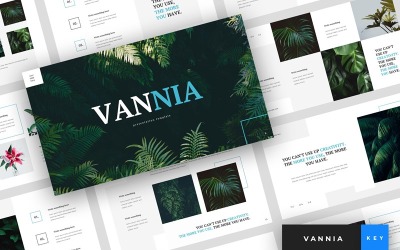 Vannia-植物-主题演讲模板