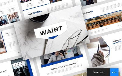 Waint - School - Modello di Keynote