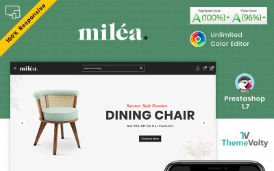 Milea Möbel Mega Store PrestaShop Thema