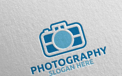 Abstract Camera Photography  110 Logo Template