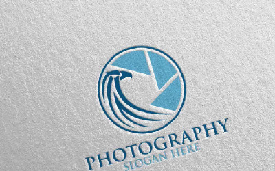 Eagle Camera Photography 105 Logo sjabloon