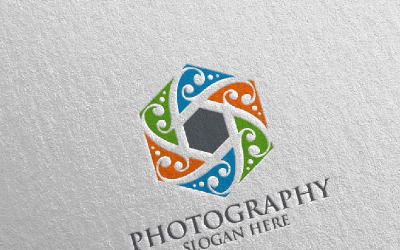 Nature Camera Photography  95 Logo Template