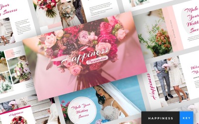 Bonheur - Mariage - Modèle Keynote