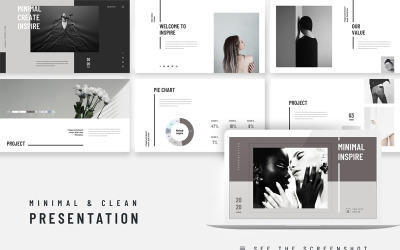Inspire Minimal Clean Presentation - Plantilla Keynote