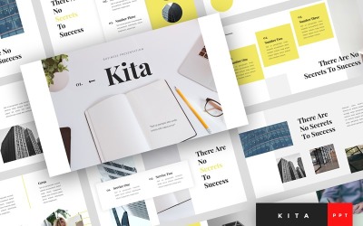 Кита - Шаблон бизнес-презентации PowerPoint