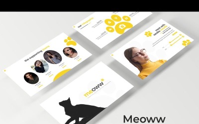 Meoww - Keynote-Vorlage