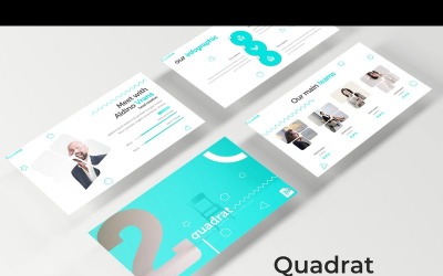 Quadrat - Keynote template