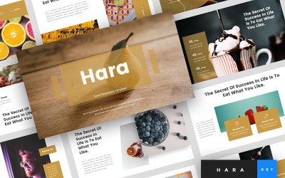 Hara - Eten - Keynote-sjabloon