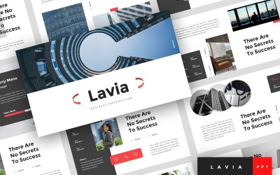 Lavia – Business PowerPoint sablon