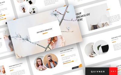 Quivner - 创意的PowerPoint模板