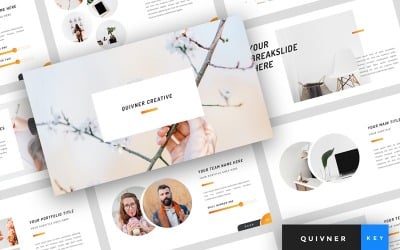 Quivner - Creative - Keynote template