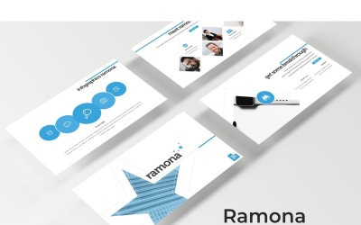 Рамона - шаблон Keynote