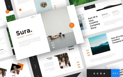 Sura - Kreatív - Keynote sablon