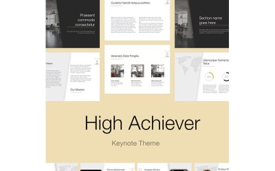 High Achiever - Keynote template