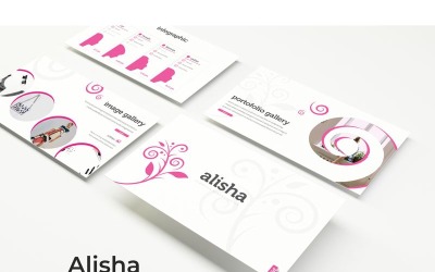 Modèle PowerPoint d&amp;#39;Alisha
