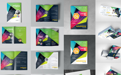 Business Marketing Stationery Print Pack - Vorlage für Unternehmensidentität