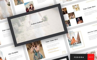 Fedora - 时尚的PowerPoint模板