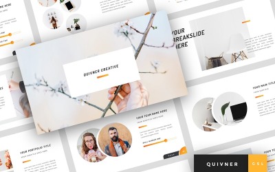 Quivner - Creative Google Slides