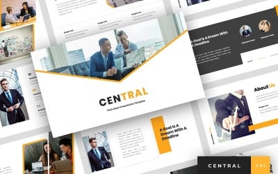 Central - Pitch Deck Google Slides