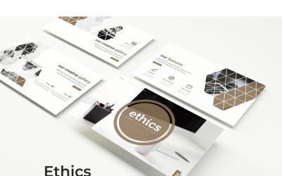 Етика шаблон PowerPoint
