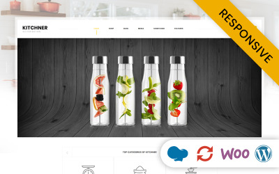 Kitchner - Thème WooCommerce pour le magasin d'appareils de cuisine