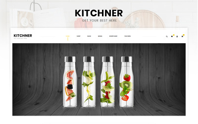 Responzivní WooCommerce motiv "Kitchner - Kitchen Appliances Store" #95164