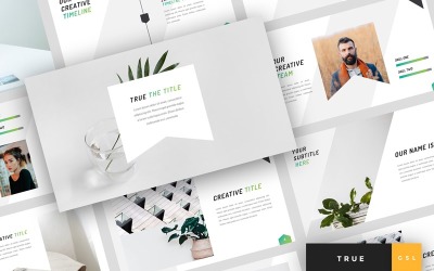 True - Minimal Google Slides