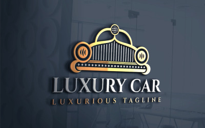 Design de logotipo para automóveis de luxo para serviços de automóveis