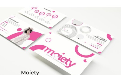 Moiety PowerPoint-Vorlage