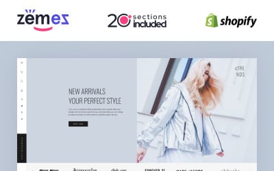 Plantilla de carrusel de Shopify Lookbook Tema de Shopify