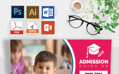 School Flyer Vol-05 - Plantilla de identidad corporativa
