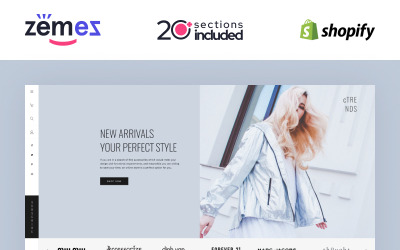 Modèle de carrousel de Lookbook Shopify Thème Shopify