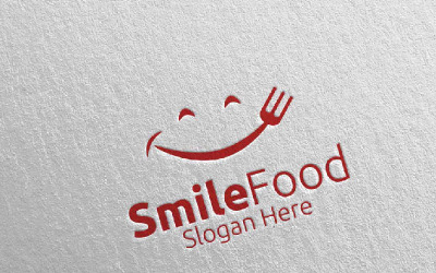 Restoran veya Cafe için İyi Yemek 40 Logo Şablonu
