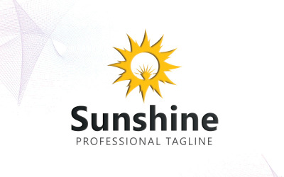 Modèle de logo Sunshine