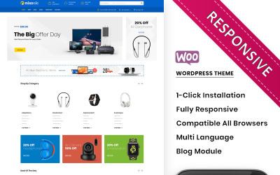 Responsive Mixonic - The Electronic Store WooCommerce Theme #95558