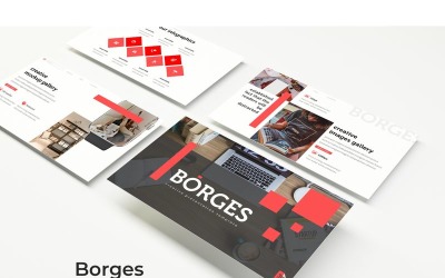 Borges PowerPoint template