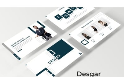 Desgar - шаблон Keynote