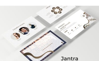 Jantra - шаблон Keynote