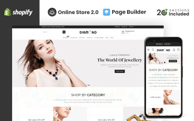 Diamond Jewellery Store Shopify Theme