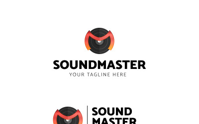 Modelo de logotipo Sound Master