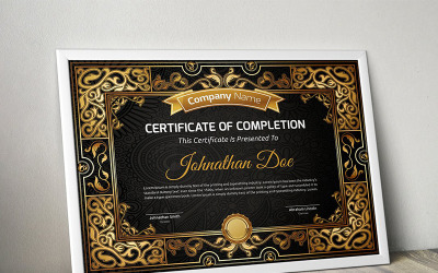 Vintage Certificate Template