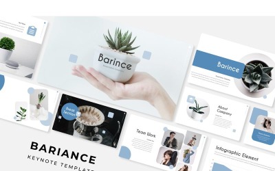 BARINCE - шаблон Keynote