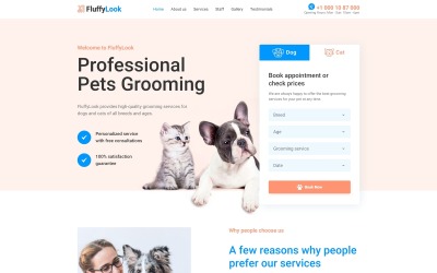 FluffyLook - Pet Grooming Clean №95956