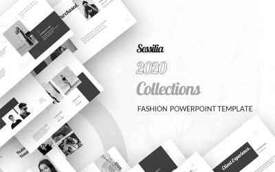 Sessilia - PowerPoint-mall för mode