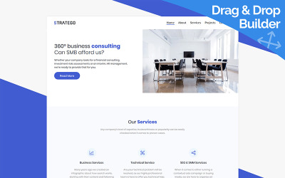 Stratego - Business Moto CMS 3 Template