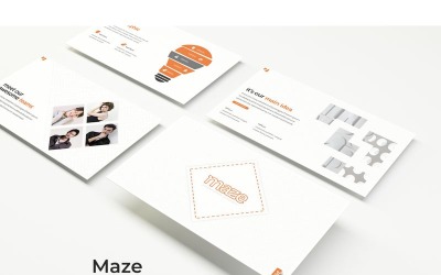 Maze PowerPoint mall